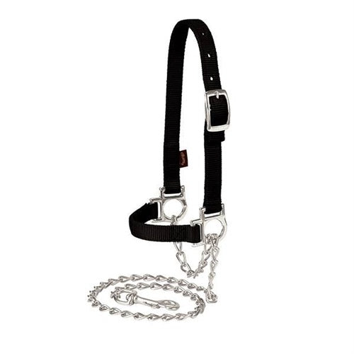 Black Weaver Nylon Adjustable Sheep Halter