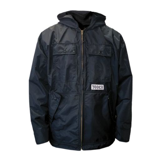 YODER Vented Lite-N-Dry Jacket EXTREME in Black