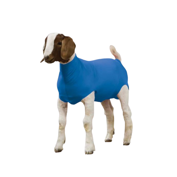Blue Weaver Goat Spandex Tube