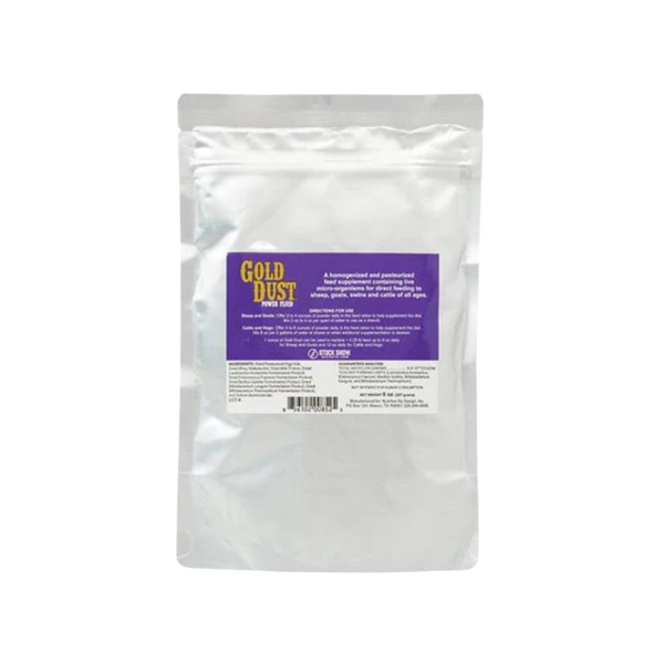 8 oz  bag of Weaver Gold Dust