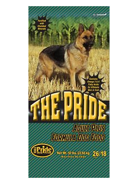 The Pride 26 18 Adult Plus Dog Food Froggy Bottom Outdoors