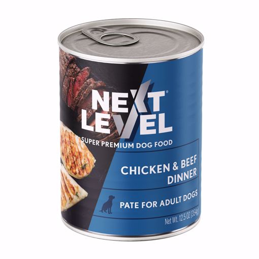 Next Level Adult Dog Canned Food - Chicken & Beef Dinner