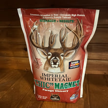 “Chic” Magnet chicory food plot mix can be planted alone, mixed with other seeds, or over-seeded into existing forages to provide gains in variety, attractiveness and drought-resistance. Last up to 3 years from a single planting.