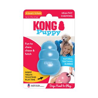 Fun to chase, catch and chew. Features an unpredictable bounce for games of fetch. Long-lasting fun and entertainment - insert treats to extend play time. Promotes healthy teeth and gums.