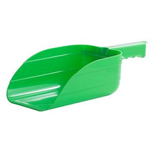 This is a great multipurpose scoop for the barn, home, or shop. Deep structure with one flat side makes for stable transfer of dry materials and allows empty scoops to be stacked for storage. 