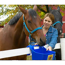 The Little Giant Hook Over Portable Feeder is ideal for field, pasture, trailer, stall, or kennel. Performs well for a variety of animals, including horses, goats, sheep, and dogs. Durable, impact-resistant feeder has a molded-in bracket that easily hooks over any 2-by-wide board to instantly deliver a sturdy feed bucket. 