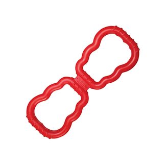 Made with super-stretchy KONG natural rubber and is perfect for a playful game of tug.