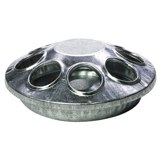 Miller Round Galvanized Chick Feeder Item 13767