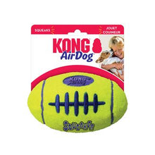 Combines two classic dog toys – the tennis ball and the squeaker toy – to create the perfect fetch toy. The durable, high-quality AirDog Squeaker Dog Toy will not wear down a dog's teeth.