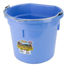 Miller DuraFlex Plastic Flatback Bucket Item 16017