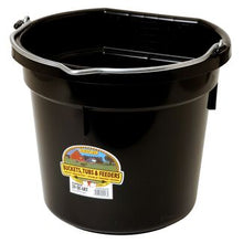 Miller DuraFlex Plastic Flatback Bucket Item 16017