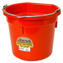 Miller DuraFlex Plastic Flatback Bucket Item 16017