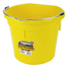 Miller DuraFlex Plastic Flatback Bucket Item 16017