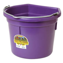 Miller DuraFlex Plastic Flatback Bucket Item 16017