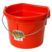 Miller DuraFlex Plastic Flatback Bucket Item 16017