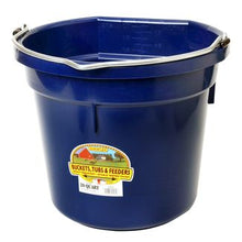 Miller DuraFlex Plastic Flatback Bucket Item 16017