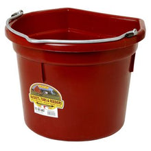 Miller DuraFlex Plastic Flatback Bucket Item 16017