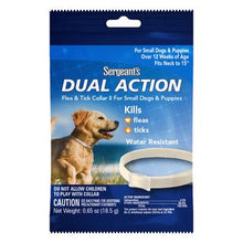 Water-resistant collar kills fleas and ticks for up to 3 months on dogs and puppies 12 weeks of age or older. Delayed release system ensures active substances are evenly distributed over skin and coat. Do not use on cats.