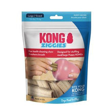 Specially formulated for puppies with sensitive stomachs. Chewy treats are safe, highly digestible and freshen breath. Great for stuffing into KONG Puppy Toy for extended play.