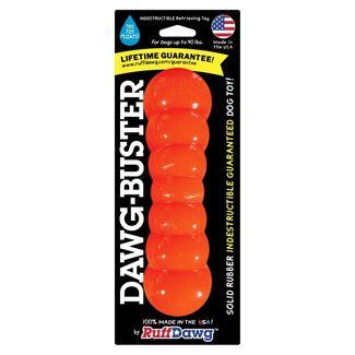 Ruff Dawg's toughest toy yet. Bright, high-visibility neon colors won't get lost in the grass or pool. Indestructible toy floats, crazy bounces and takes serious abuse during heavy play. Gentle on teeth and gums, so the retrieving can go on and on