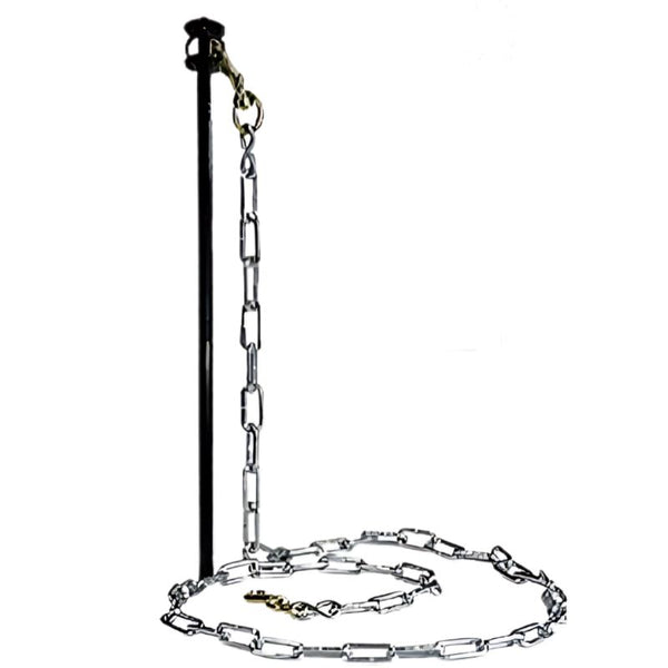 Froggy Bottom Outdoors 24 Tie Out Stake in White Background 