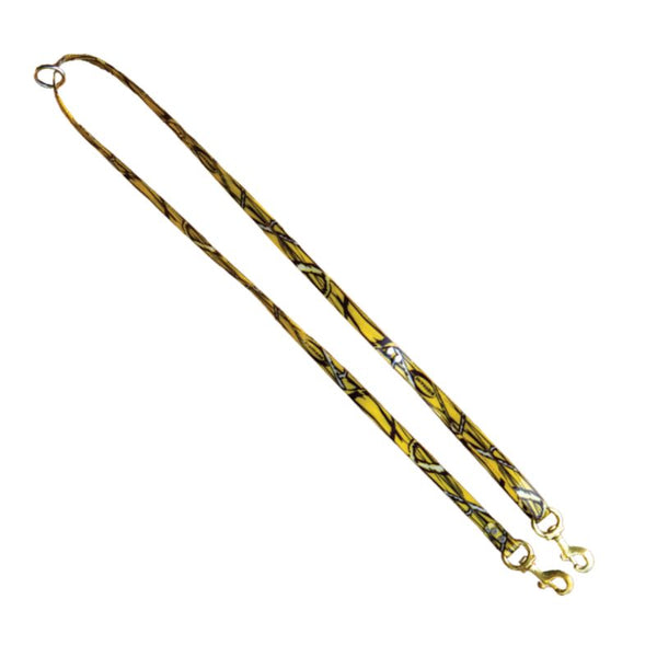 Yellow camo 3/4" Camo Tree Lead without Chain  
