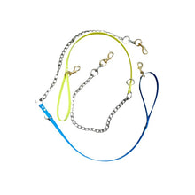 Bright Yellow and Light Blue 3/4