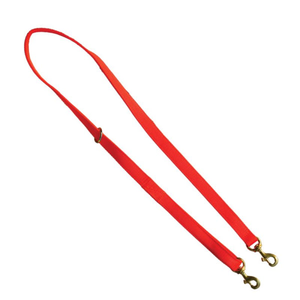 Red 1" Nylon Tree Lead without Chain 