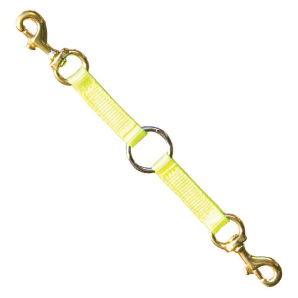 yellow 3/4" Nylon Coupler for 2 dogs