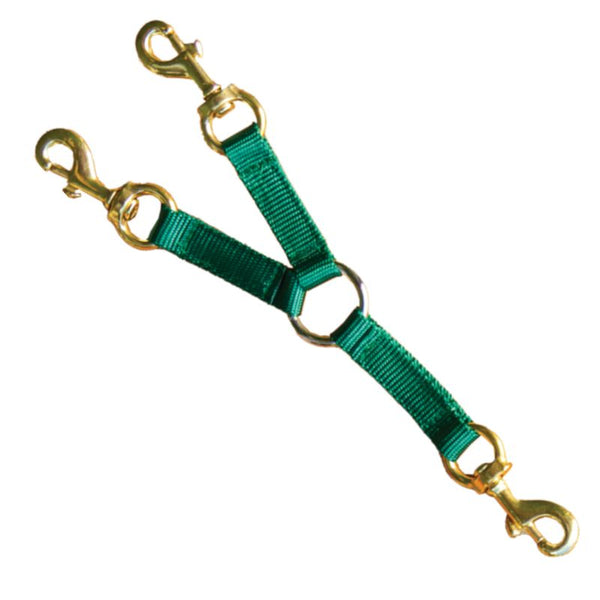 Dark green 3/4" Nylon Coupler for 3 dogs