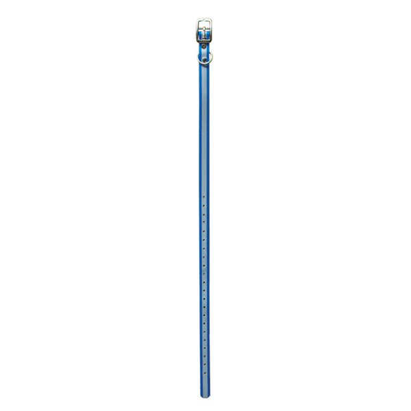 Light Blue 3/4" Dayglo D-N-Front Garmin Replacement Collar REFLECTIVE