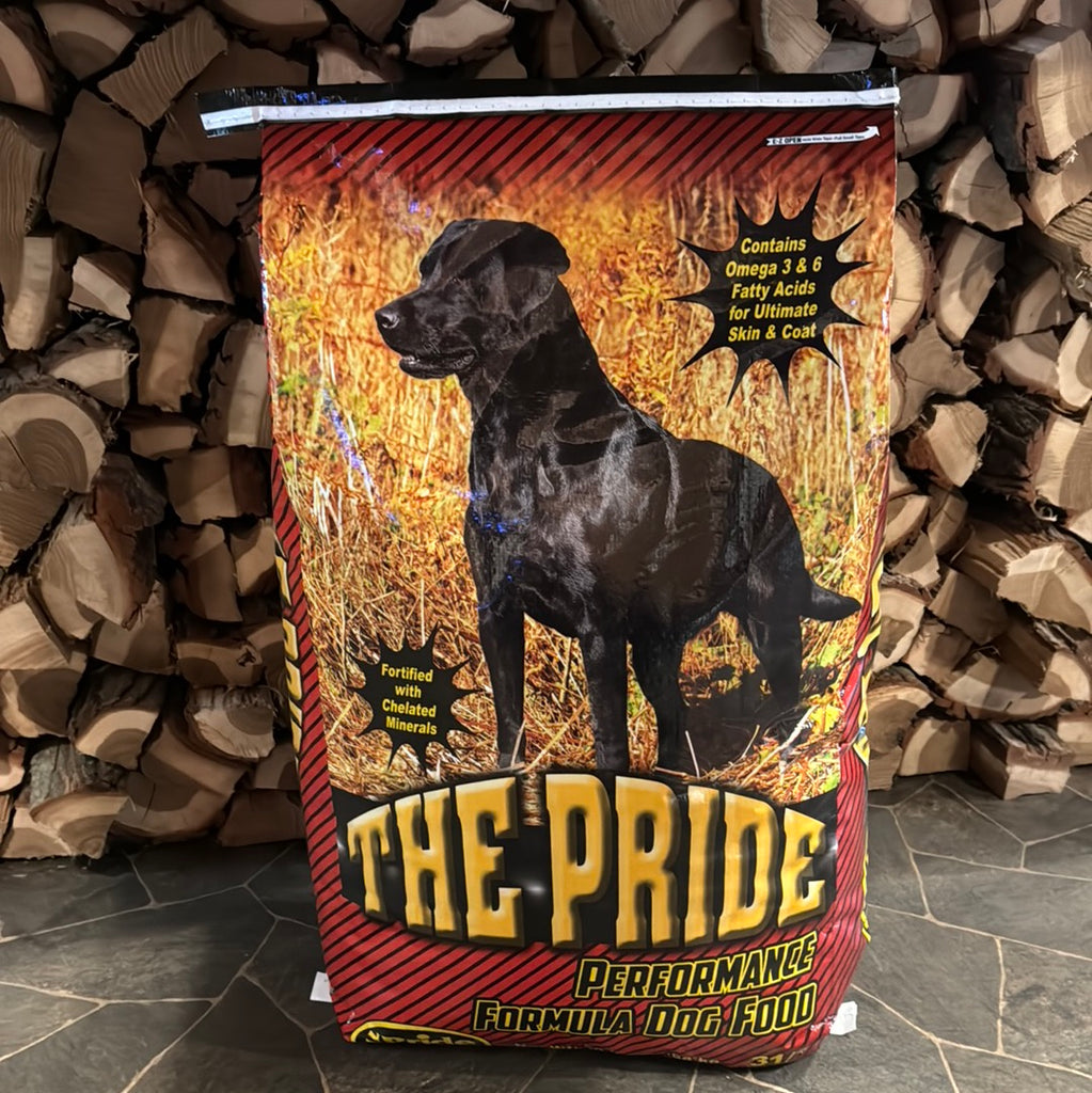 The Pride 31 22 Performance Formula Dog Food Froggy Bottom Outdoors