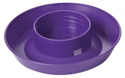 Miller 1 quart screw-on poultry waterer base Fits the Little Giant 1-Quart Screw-On Feeder/Waterer Jar (sold separately)