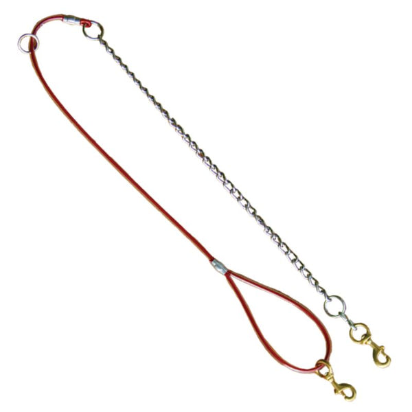 Red Cable Tree Lead with Chain