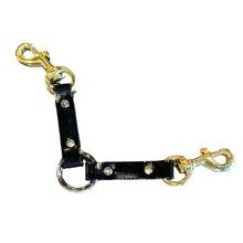 Black 2 Dog Dayglo Coupler with heavy duty clip