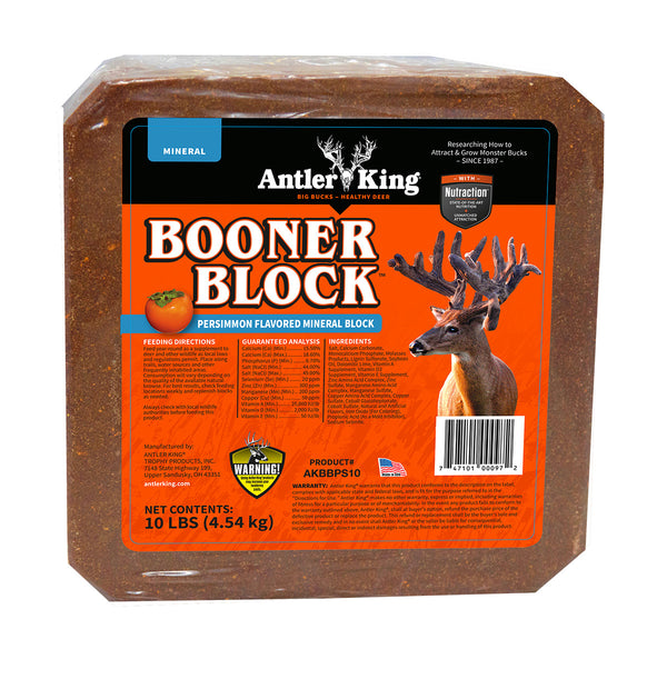 Antler King Persimmon Booner Block  AKBBPS10