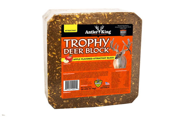 Antler King Trophy Deer Block  AKTDBLK