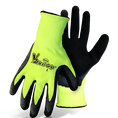 Single Dip Latex Palm With Crinkled Grip, breathable back