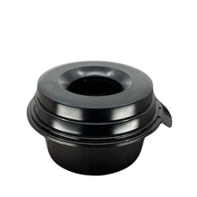 Black 64 oz  Buddy Bowl: designed for travel, spill-proof and helps in controlling drinking flow.