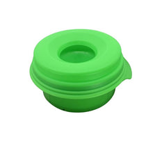 Lime Green 64 oz Buddy Bowl: designed for dogs on the move, spill-proof and regulates water consumption.