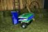 Two-wheel pneumatic utility cart. Accommodates loads up to 350 pounds