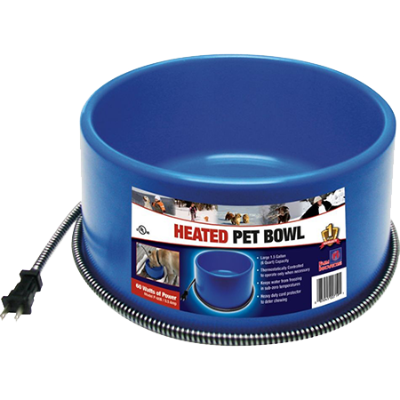 Plastic Heated Premium Pet Bowl Item P60