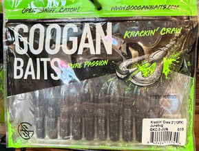 GOOGAN BAITS Krackin’ Craw (10PK)