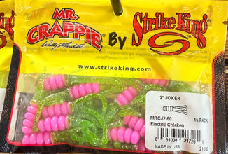 MR. CRAPPIE By Strike King 2” JOKER