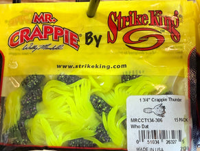 MR. CRAPPIE By Strike King Crappie Thunder