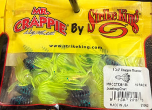 MR. CRAPPIE By Strike King Crappie Thunder