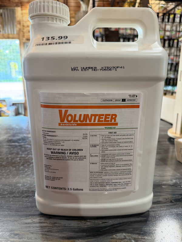 RWWP Volunteer(CLETHODIM) 2.5 GALLON JUG