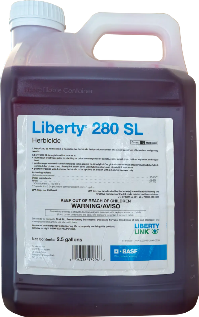 liberty herbicide for sale RWWP Glufosinate 2.5 gal – Froggy Bottom Outdoors