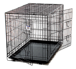 Pet Lodge Double Door Wire Crate