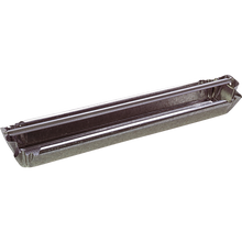 Miller Galvanized Reel Top Poultry Ground Feeder